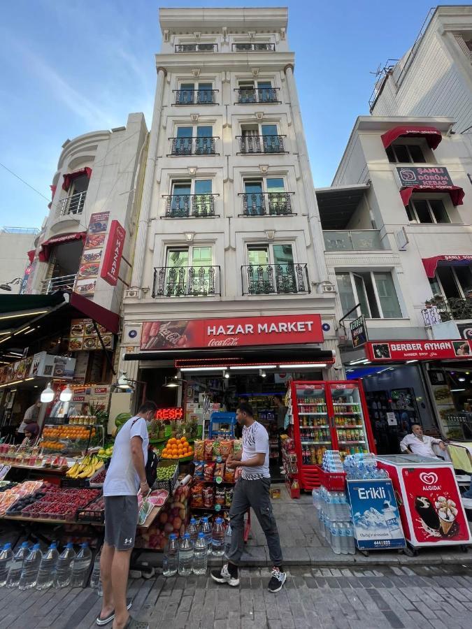 Hazar Hotel Istambul Exterior foto